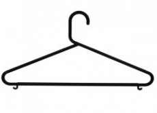Plastové ramínko na šaty s příčkou P66