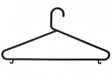 Plastové ramínko na šaty s příčkou P6